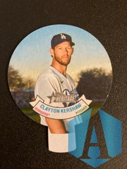 2021 Topps Heritage Clayton Kershaw #6 Baseball Stars Bubble Gum Dodgers